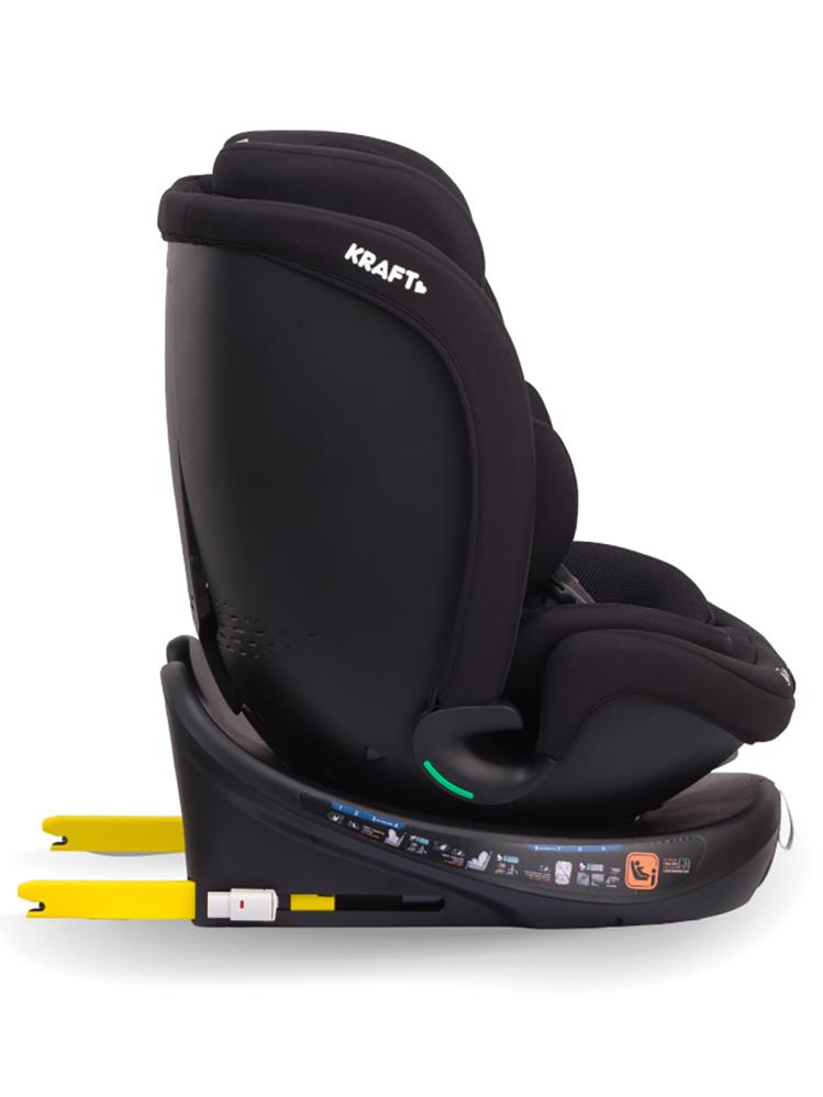 Kraft Grovy I-Size Oto Koltuğu 0-36 Kg (40-150 Cm) - Siyah