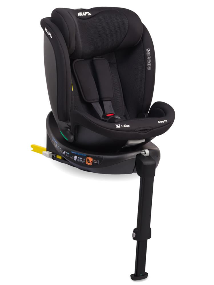 Kraft Grovy I-Size Oto Koltuğu 0-36 Kg (40-150 Cm) - Siyah