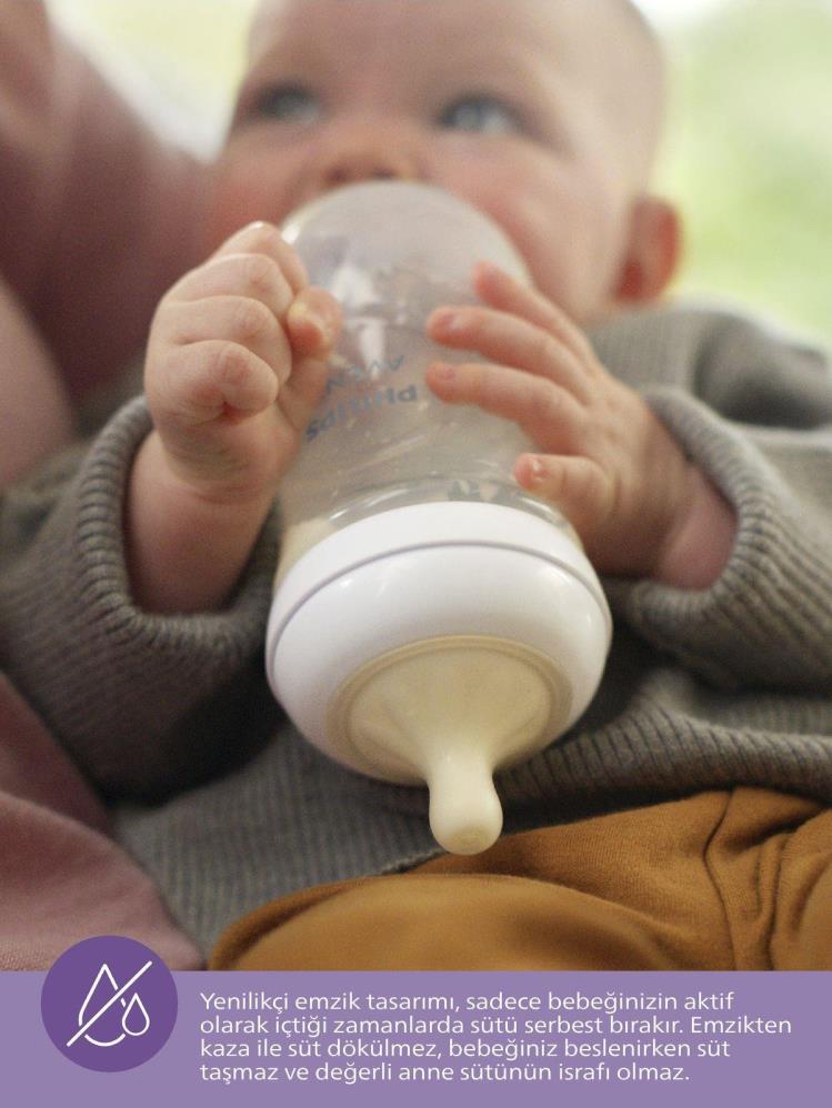 Philips Avent Natural Response PP Biberon125ml0+ Ay,Doğal Tepkili Biberon Emziği