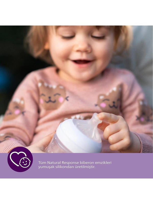 Philips Avent Natural Response 2'li Biberon Emziği2 Numara0+ AyDoğal Tepkili Biberon Emziği