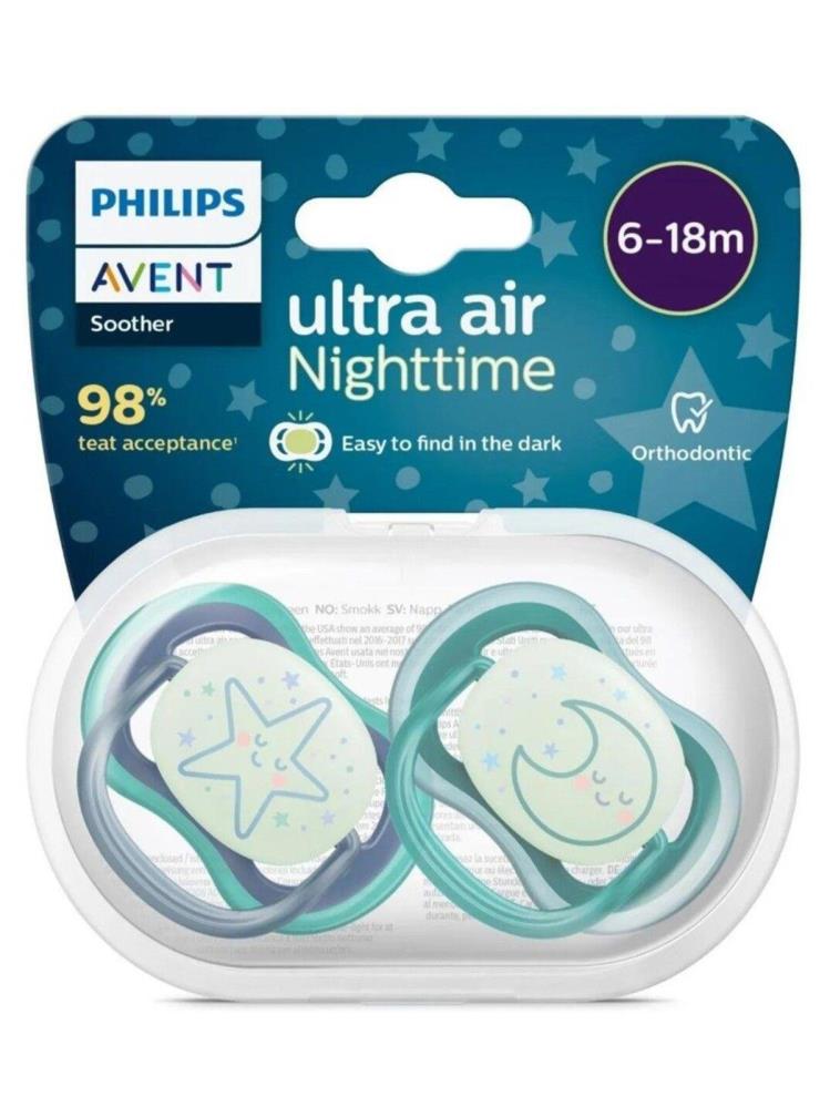 Philips Avent SCF376/14 Ultra Air Gece Emziği 6-18 Ay