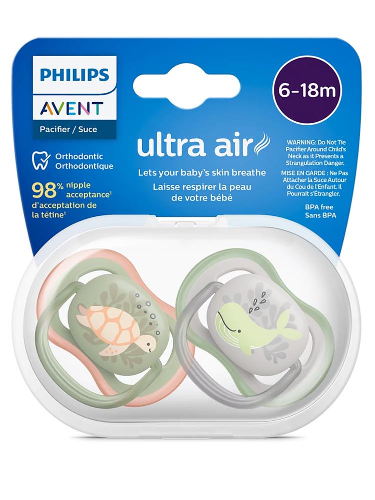 Philips Avent SCF085/60 Ultra Air Emzik 6-18 Ay 2'li Paket Erkek