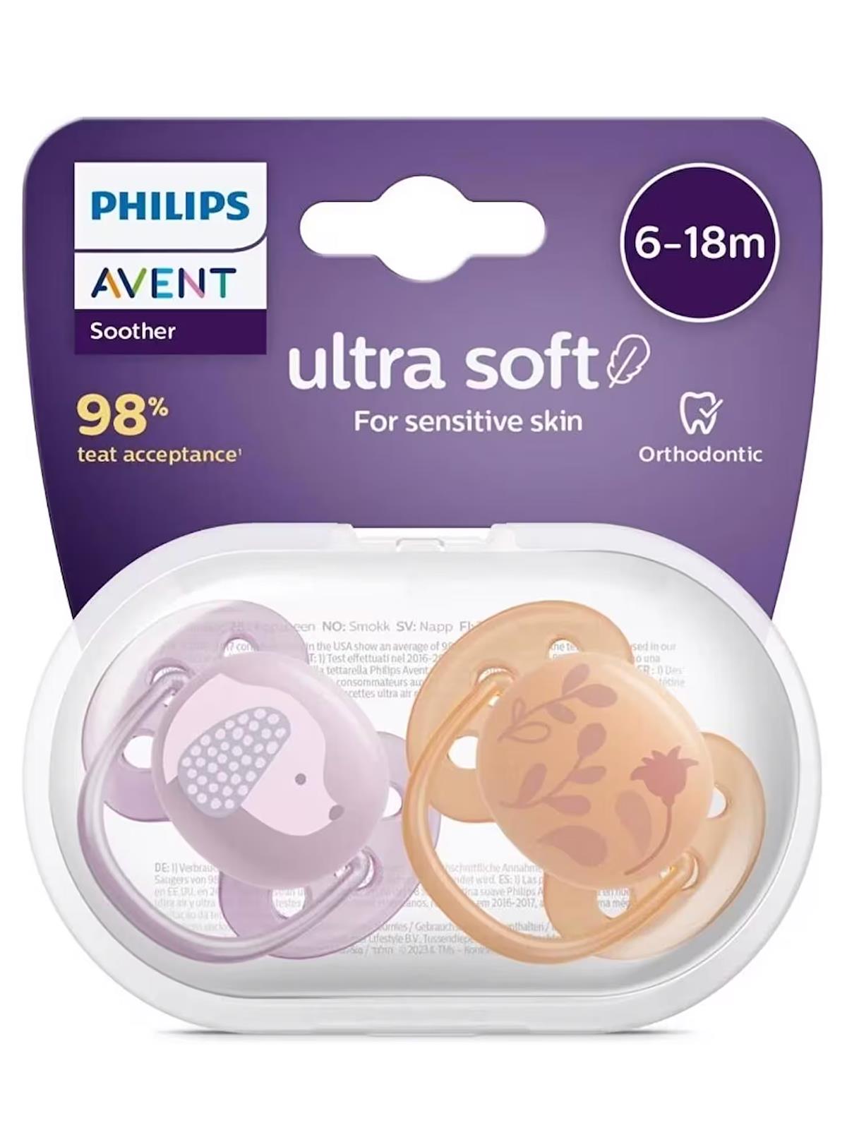 Philips Avent SCF093/01 Ultra Soft Emzik 6-18 Ay 2'li Paket