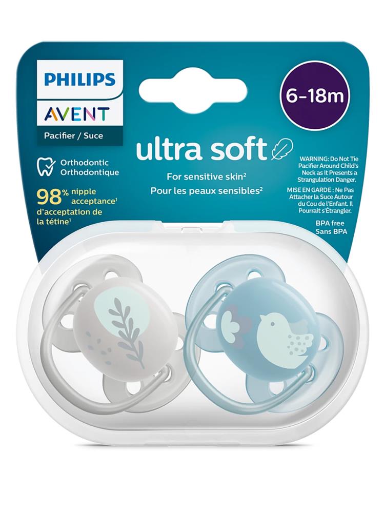 Philips Avent SCF091/15 Ultra Soft Emzik 6-18 Ay 2'li Paket