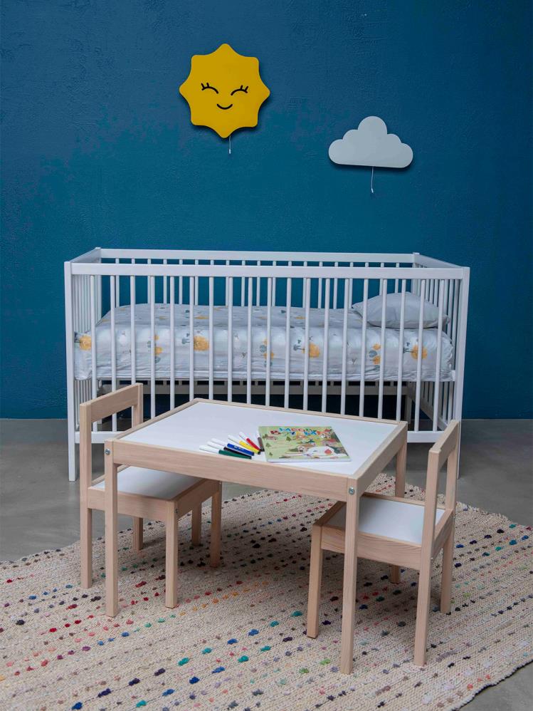 Kukka Ahşap Masa & Sandalye Seti