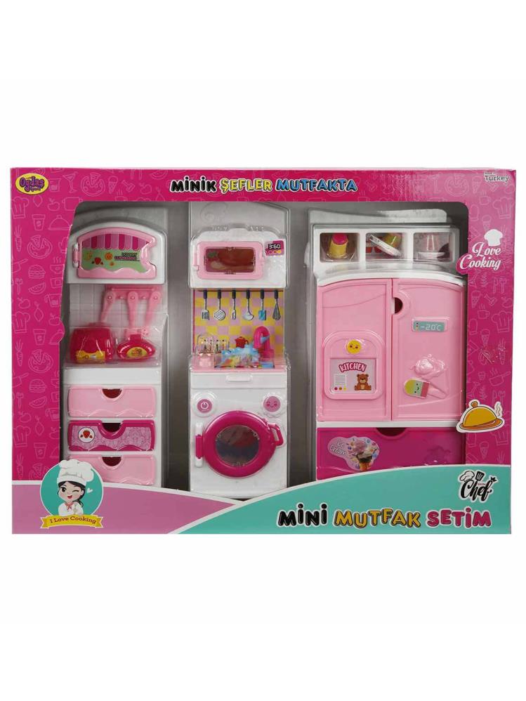 Oydaş Minik Şefler 3lu Dolap Seti