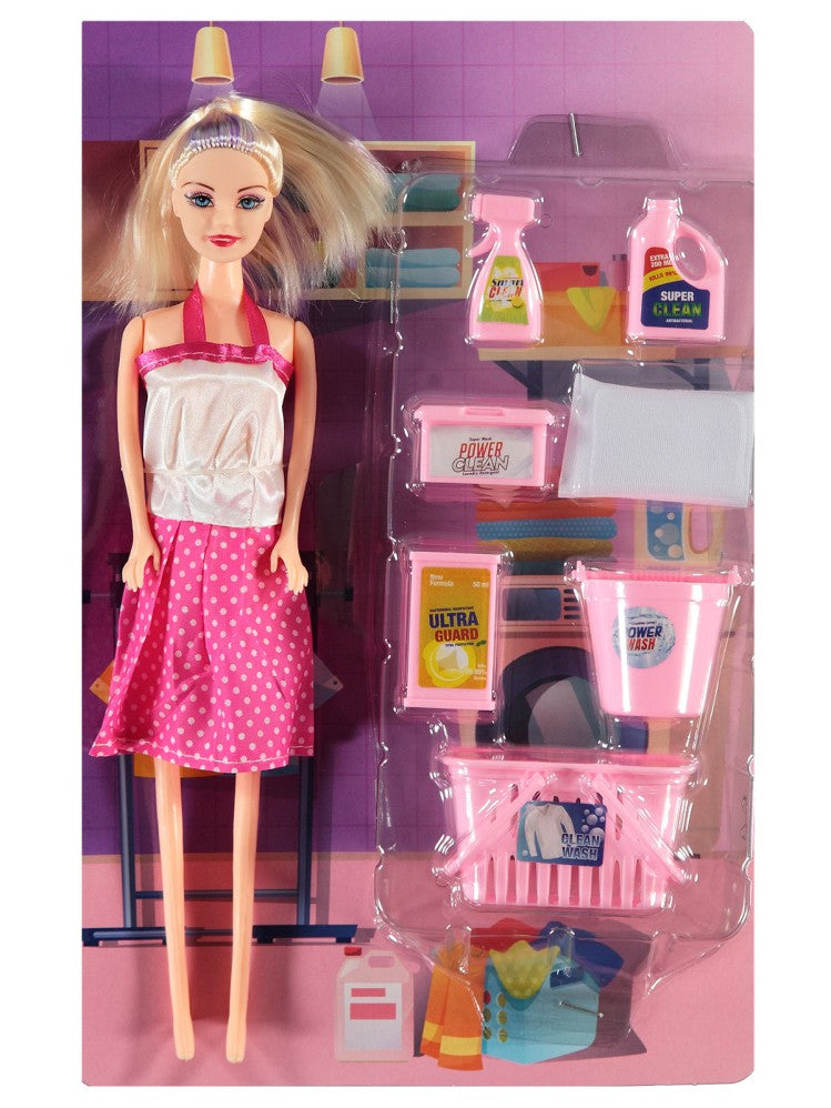 Anlily Poşette Temizlik Setli Bebek