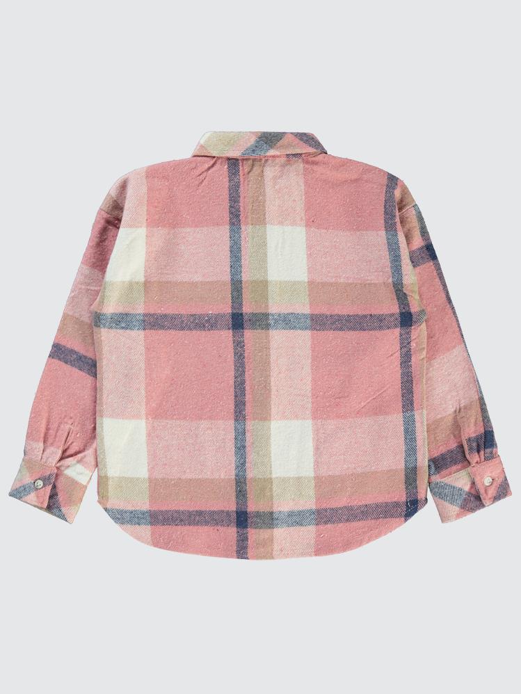 Zeyneva Oduncu 10-13 Yaş Gömlek - Pudra