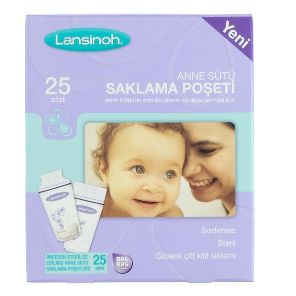 Lansınoh Sut Saklama Posetı 25 Lı