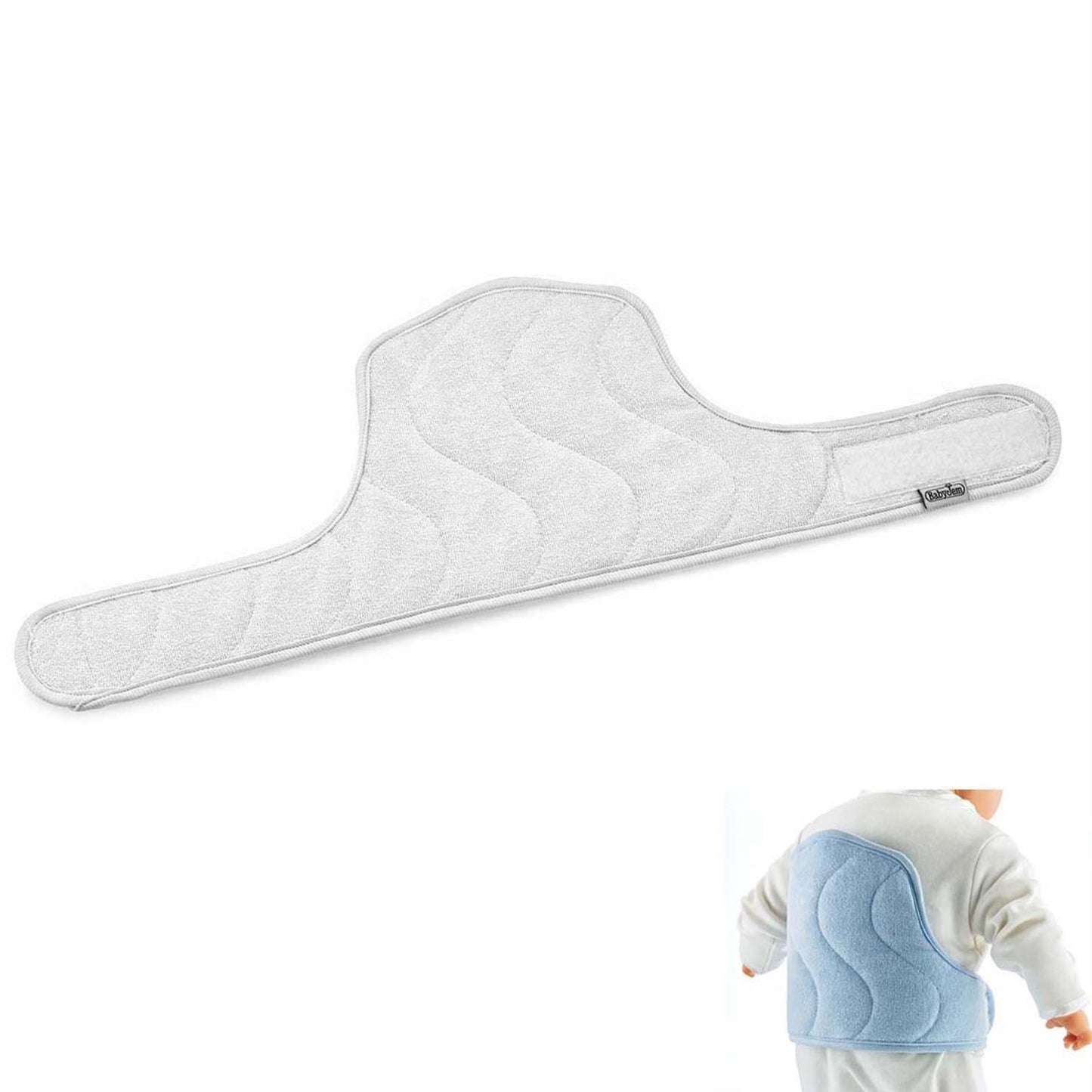 BabyJem Bebek Sırt Desteği - Beyaz