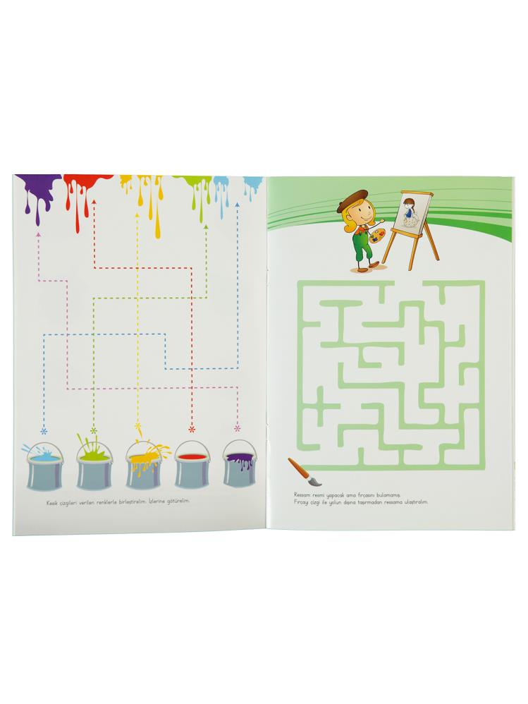 Ref Ref Yayıncılık Cızgı Alıstırmaları Renk Ve Sekıller