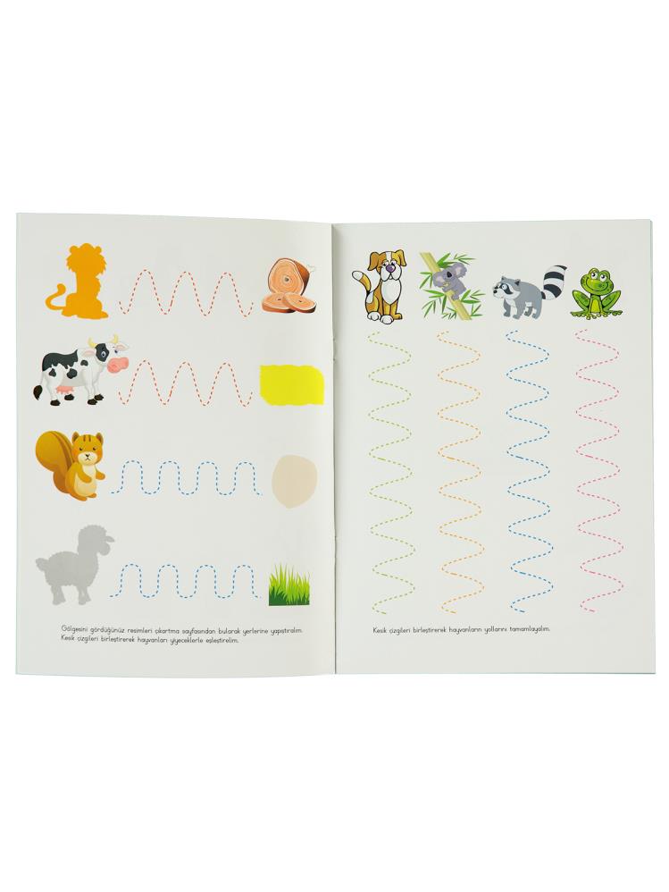 Ref Ref Yayıncılık Cızgı Alıstırmaları Hayvanlar