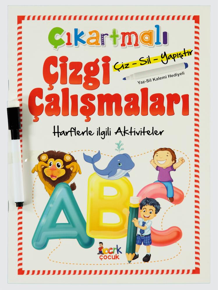 Ref Ref Yayıncılık Cızgı Alıstırmaları Harfler