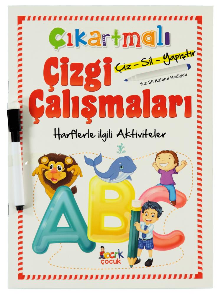 Ref Ref Yayıncılık Cızgı Alıstırmaları Harfler