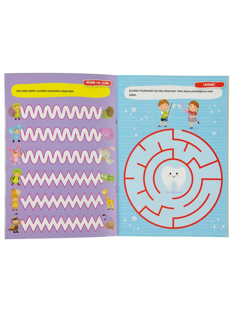 Ref Ref Yayıncılık Yaz-Sil Kitapları_Yetenekli Panda /Bıcırık