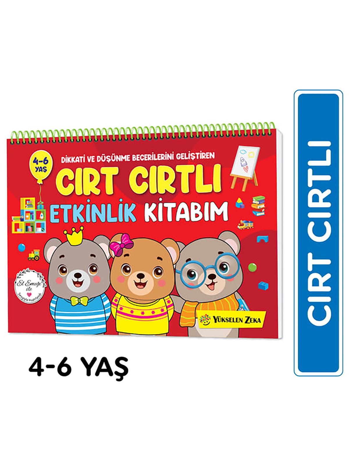 Yükselen Zeka Cırt Cırtlı Etkinlik Kitabım 4-6 Yaş