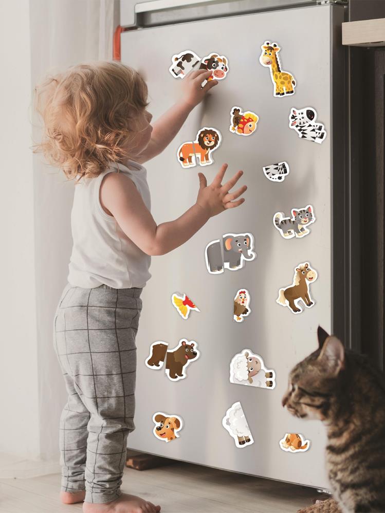 Yükselen Zeka 12-36 Ay İlk Magnet Puzzle