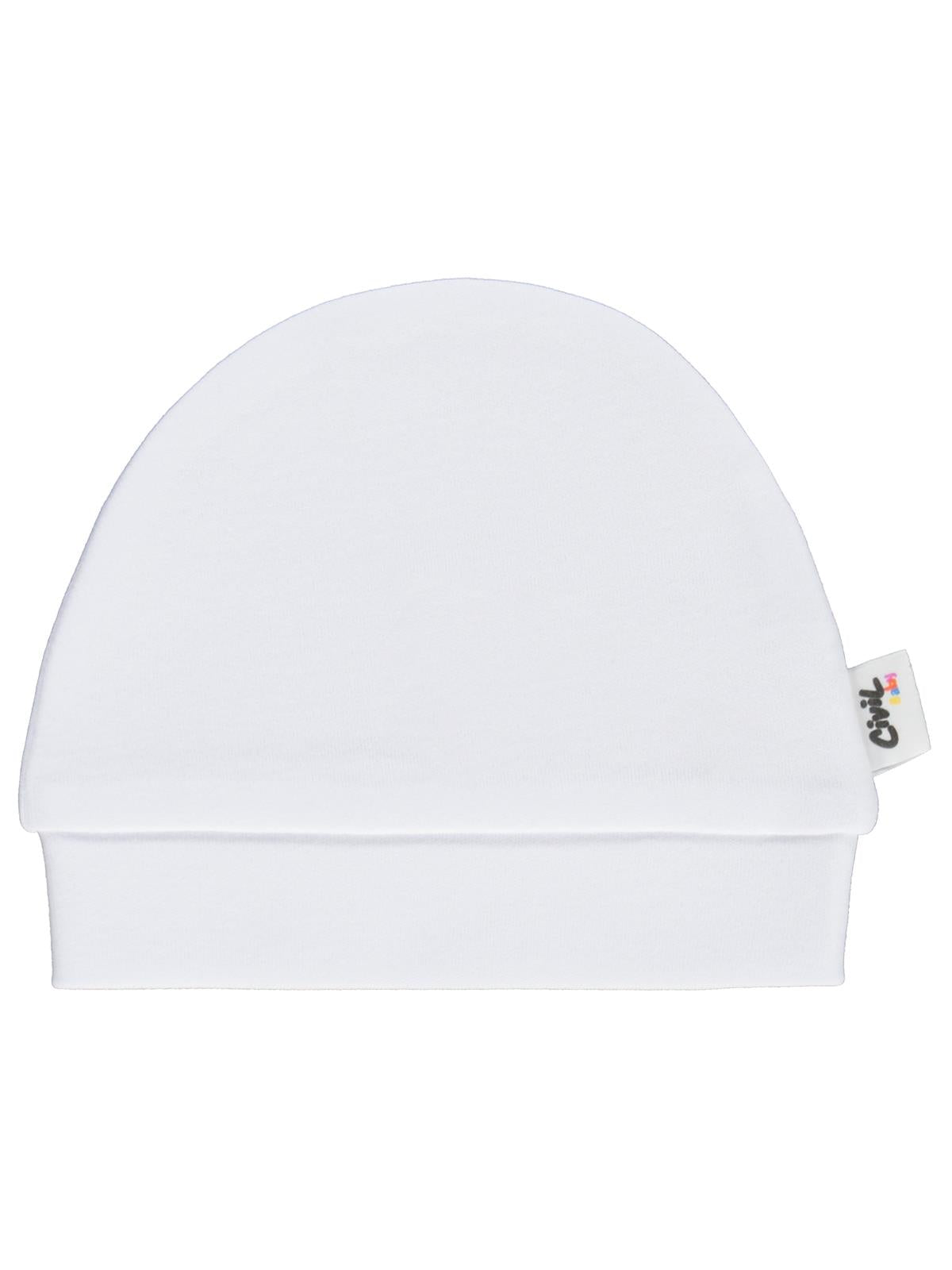 Civil Baby Unisex Klasik Bere - Beyaz