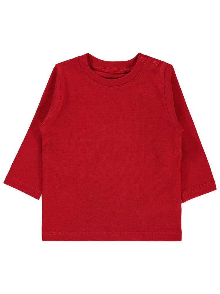 Civil Baby 3-9 Ay Unisex Tek Üst - Kırmızı