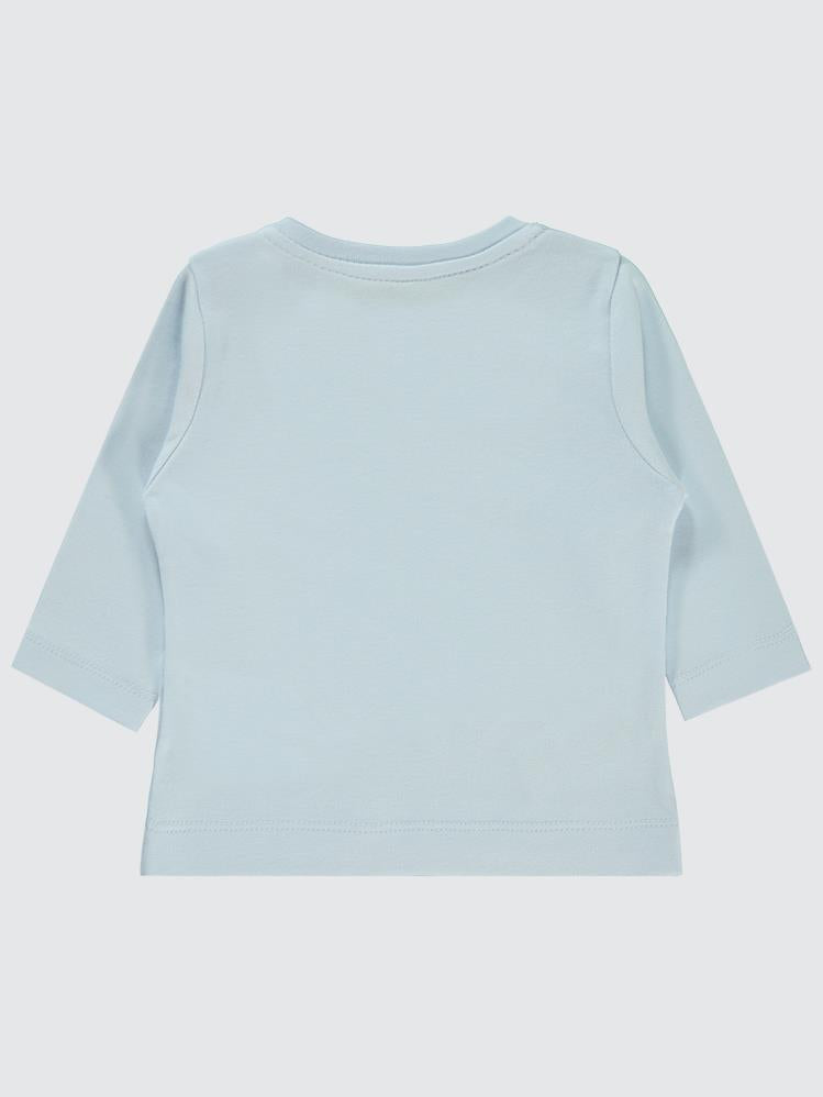 Civil Baby 3-9 Ay Unisex Tek Üst - Mavi