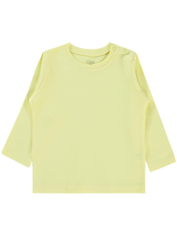 Civil Baby 3-9 Ay Unisex Tek Üst - Sarı