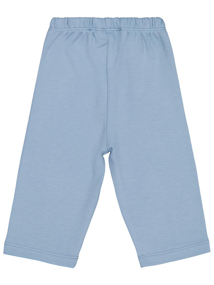 Civil Baby İnterlok Beli Lastikli 3-9 Ay Tek Alt - Mavi