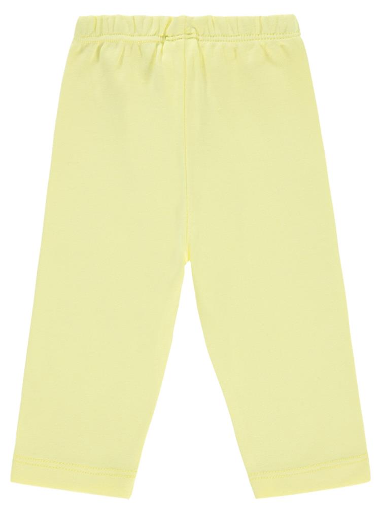 Civil Baby İnterlok Beli Lastikli 3-9 Ay Tek Alt - Sarı