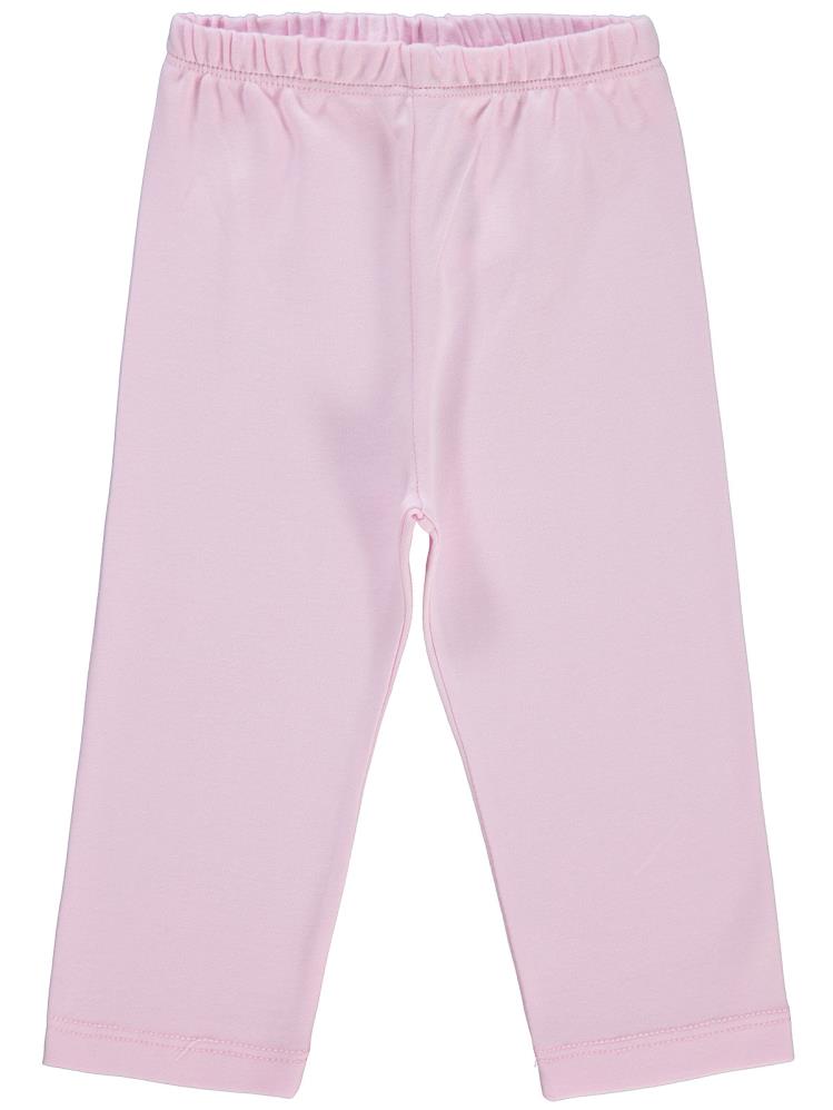 Civil Baby Düz Model Beli Lastikli 12-24 Ay Tek Alt Bebe - Pembe