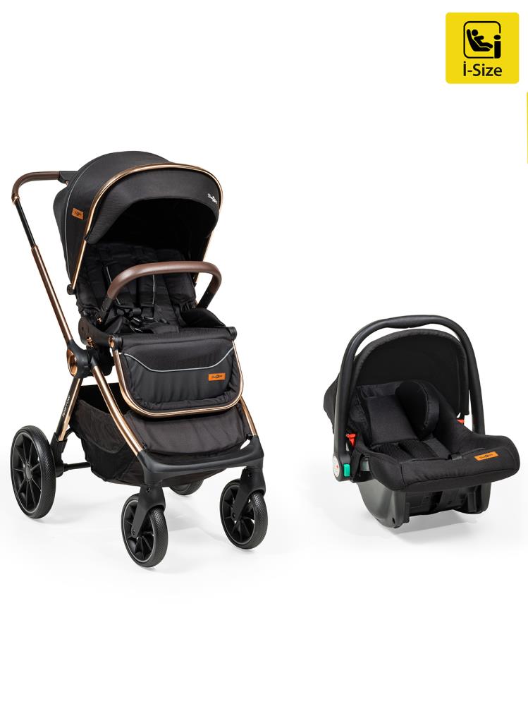 Baby2Go Sparrow Travel Sistem Bebek Arabası - Siyah