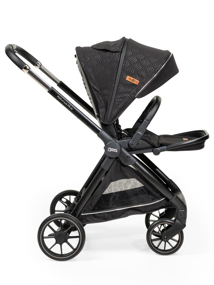 Baby2Go Petunya Plus Travel Sistem Bebek Arabası - Siyah