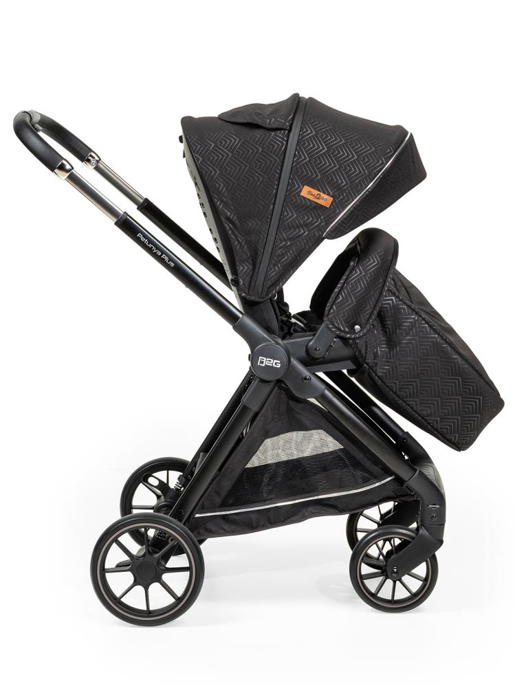 Baby2Go Petunya Plus Travel Sistem Bebek Arabası - Siyah