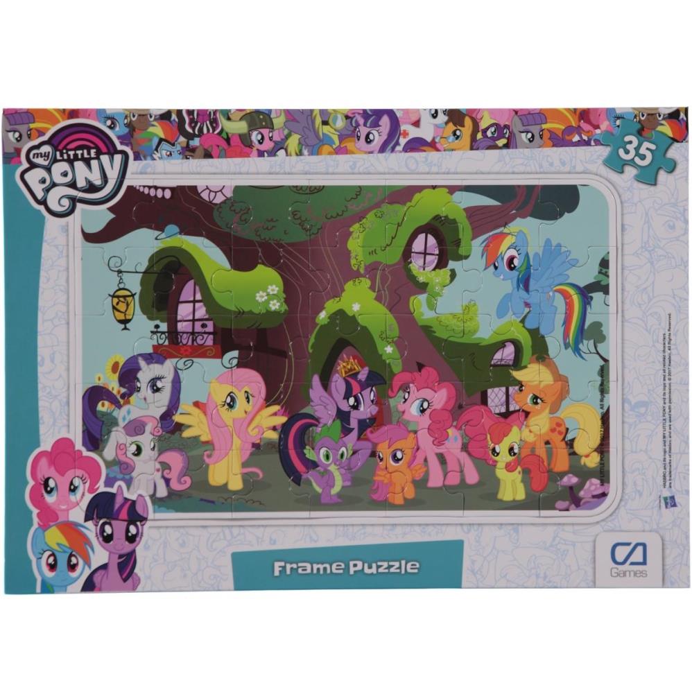 Games My Lıttle Pony Frame Puzzle 35-1-2-3