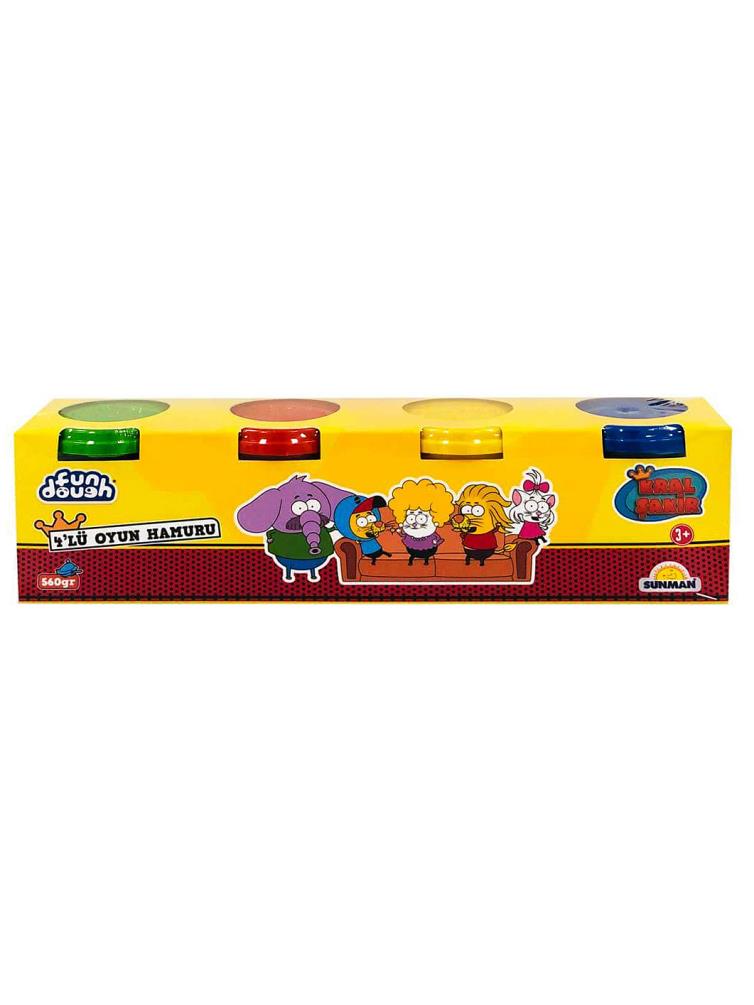 Kral Şakir 4x140 Gr. Oyun Hamuru