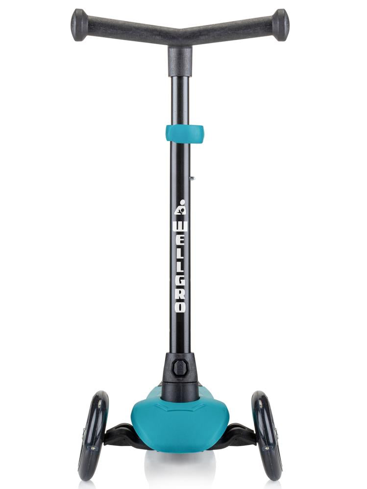 Wellgro Işıklı 3 Tekerli Yükseklik Ayarlı Scooter - Yeşil