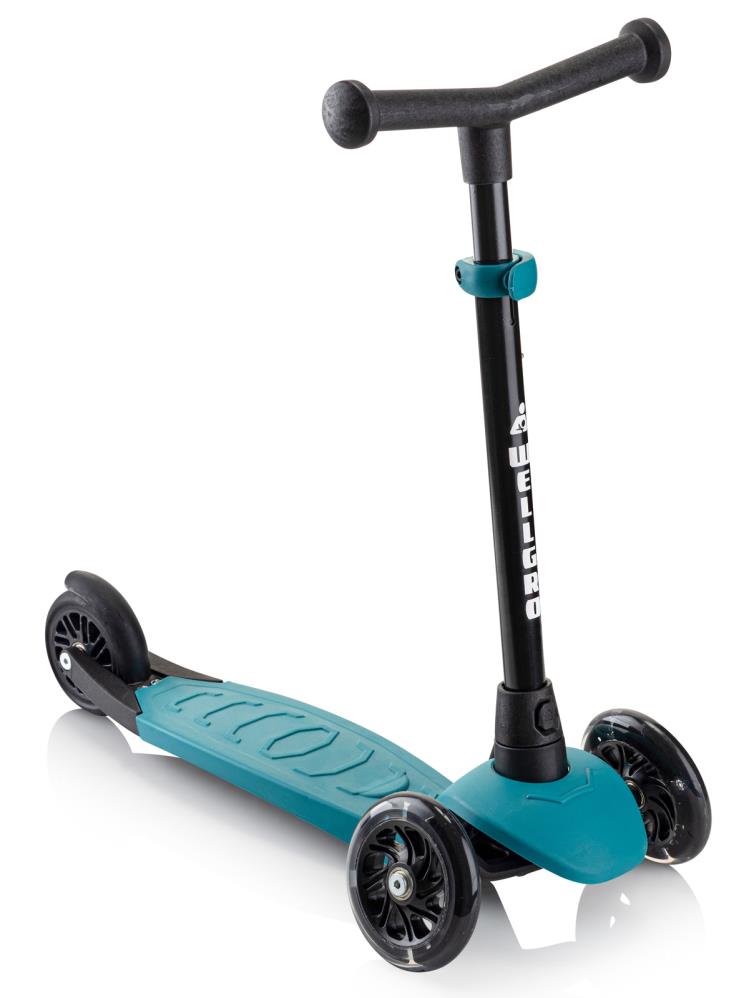 Wellgro Işıklı 3 Tekerli Yükseklik Ayarlı Scooter - Yeşil
