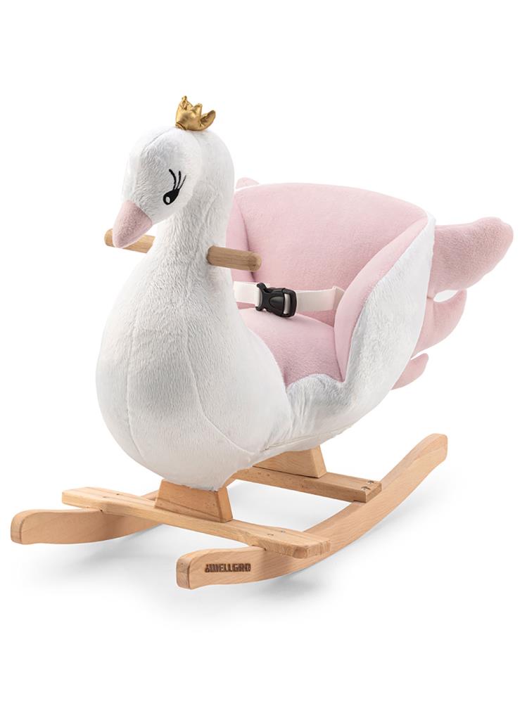 WELLGRO SALLANIR AHŞAP KUĞU - Pembe