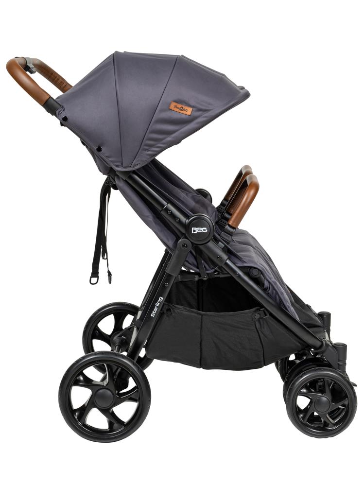 Baby2Go Starling İkiz Puset Bebek Arabası - Gri