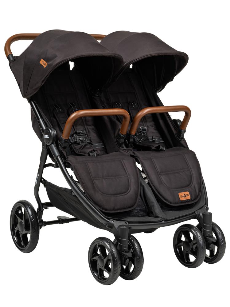 Baby2Go Starling İkiz Puset Bebek Arabası - Siyah