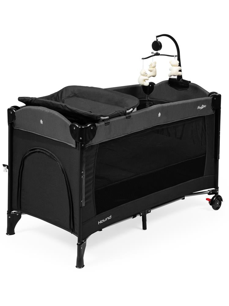 Baby2Go Hound Anne Yanı Oyun Parkı 60x120 cm - Siyah