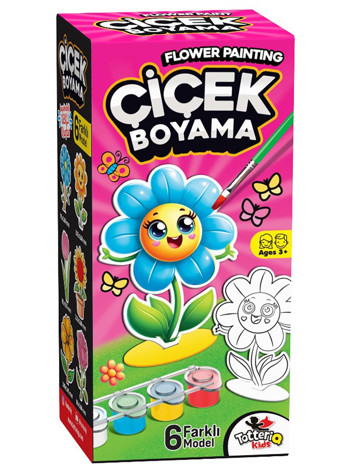 Vardem Oyuncak Çiçek Boyama