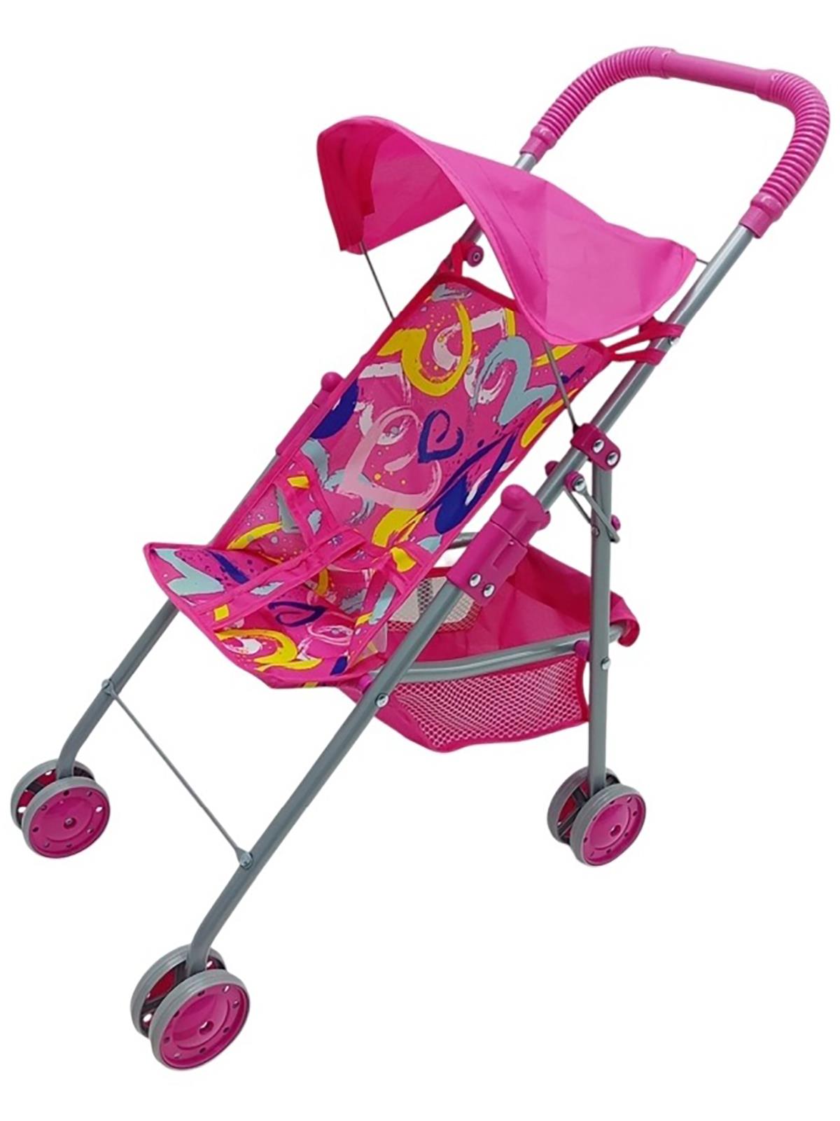 Vardem Oyuncak Katlanabilir Metal Gölgelikli Bebek Arabası (Puset)