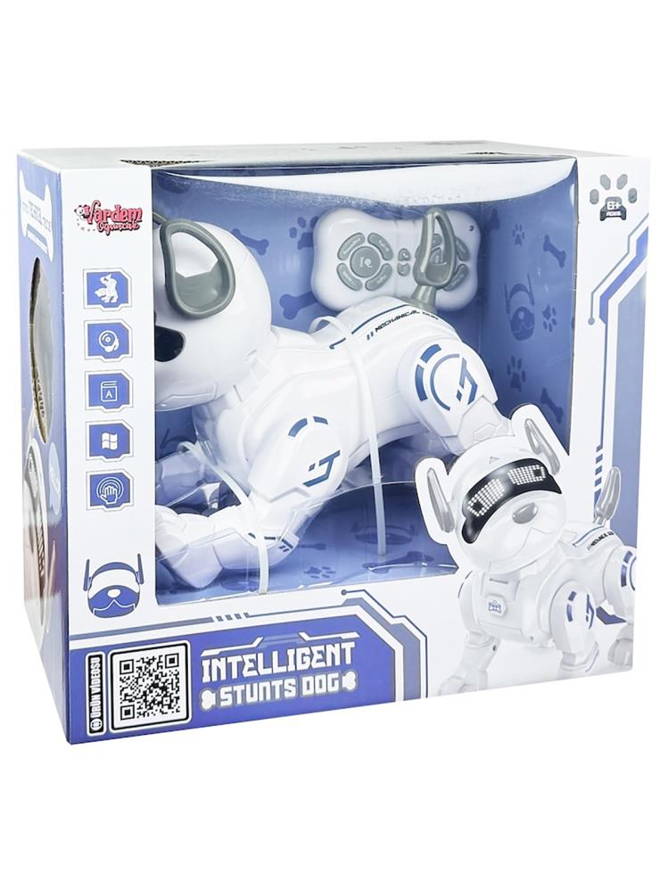 Vardem Oyuncak Uzaktan Kumandalı Full Fonksiyonlu Işıklı ve Sesli Akıllı Köpek