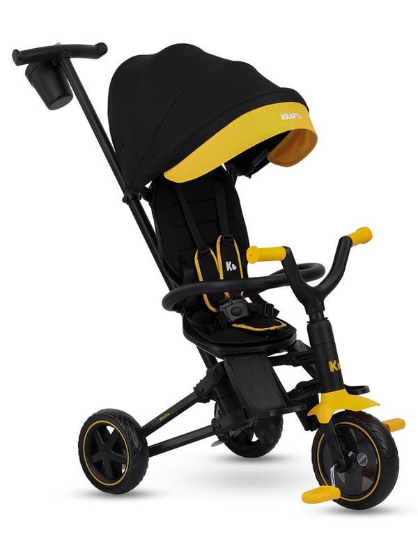 Kraft Nova Niello QPlay 6 in 1 Katlanır Bisiklet - Sarı