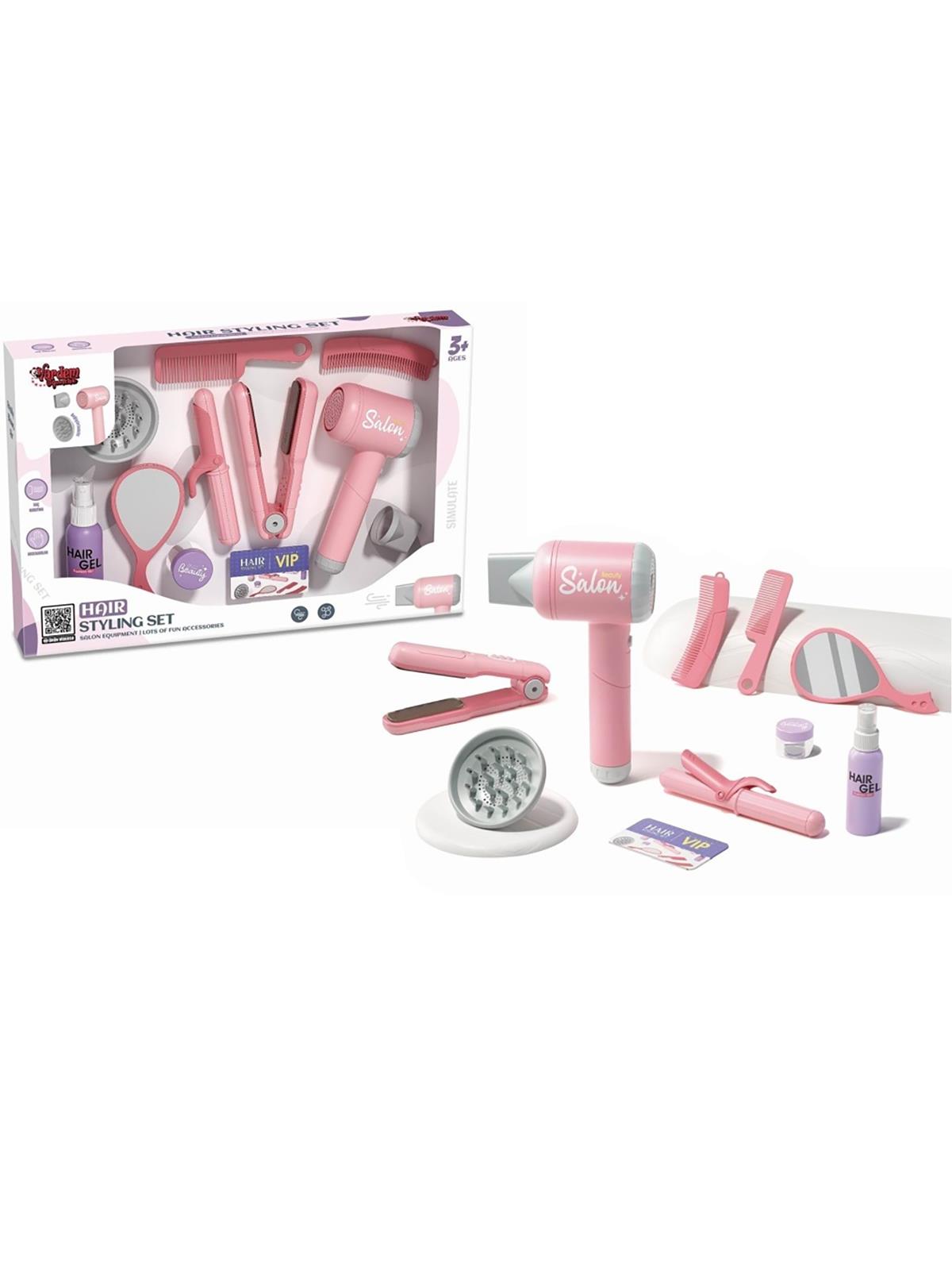 Vardem Oyuncak Sesli Işıklı Kuaför Seti