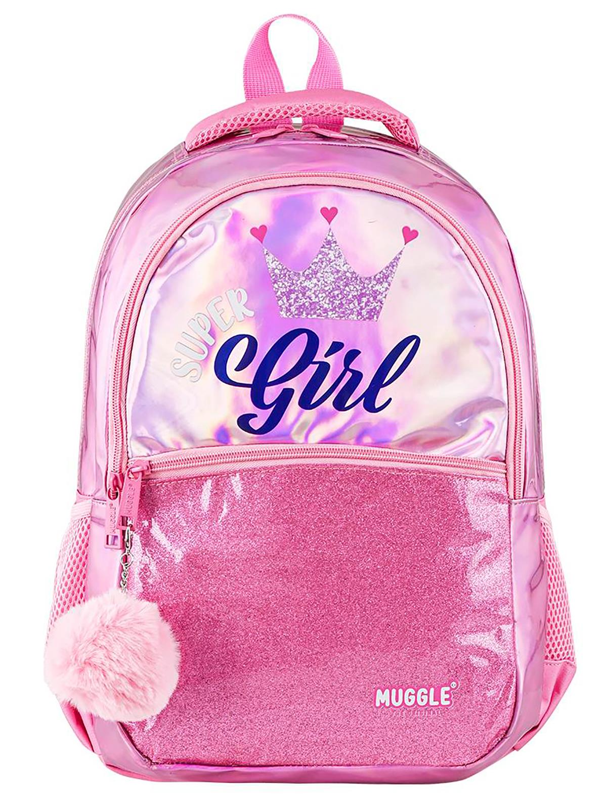 Muggle Super Girl Okul Çantası