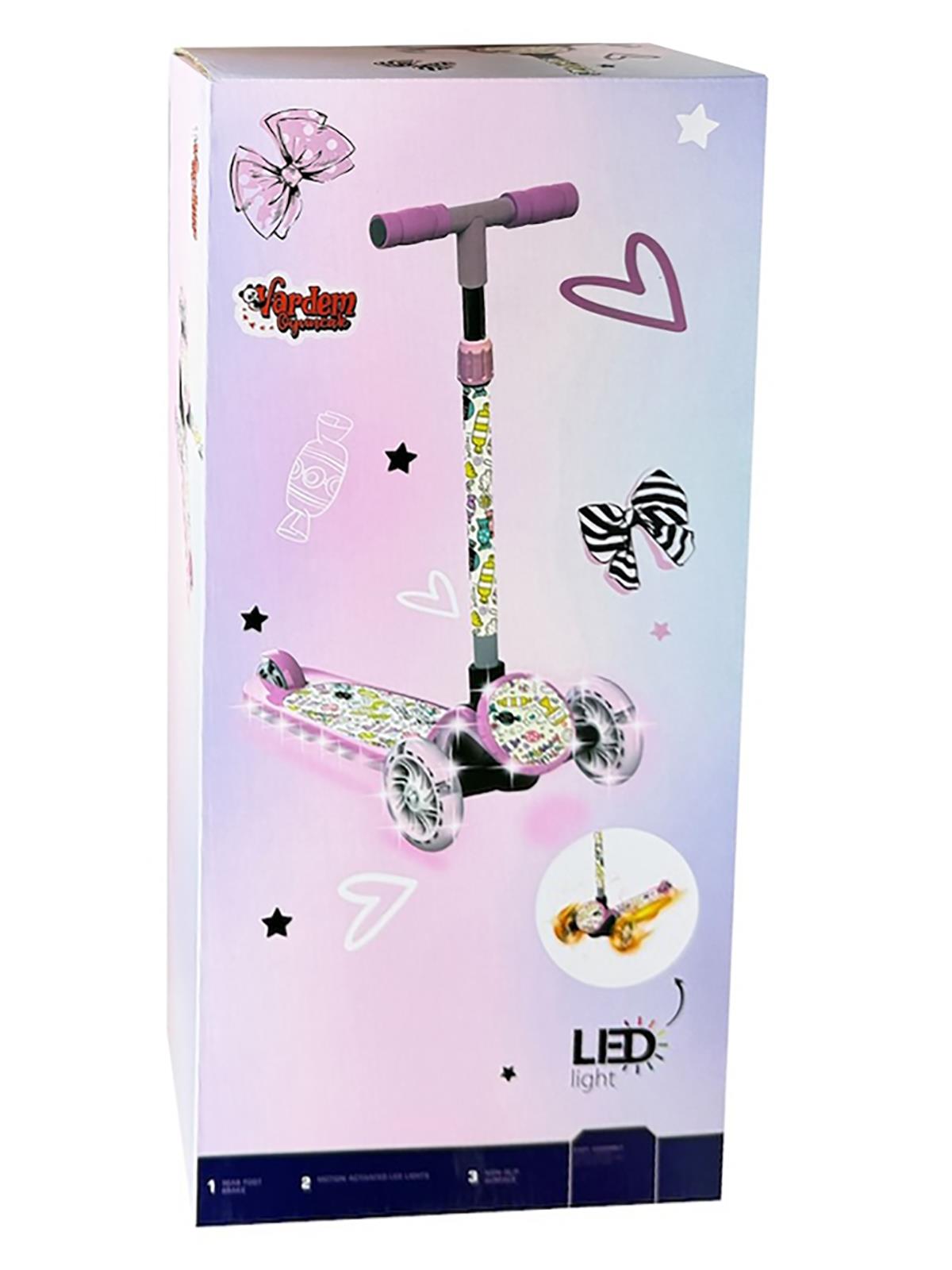 Vardem Oyuncak Işıklı Pembe Scooter