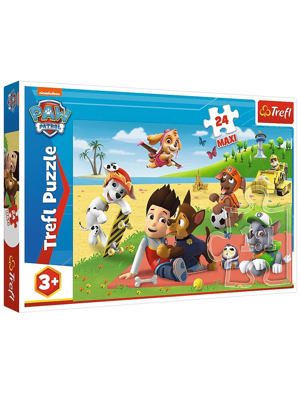 Vardem Oyuncak Trefl 24 Parça Maxi Puzzle Paw Patrol (60x40cm)