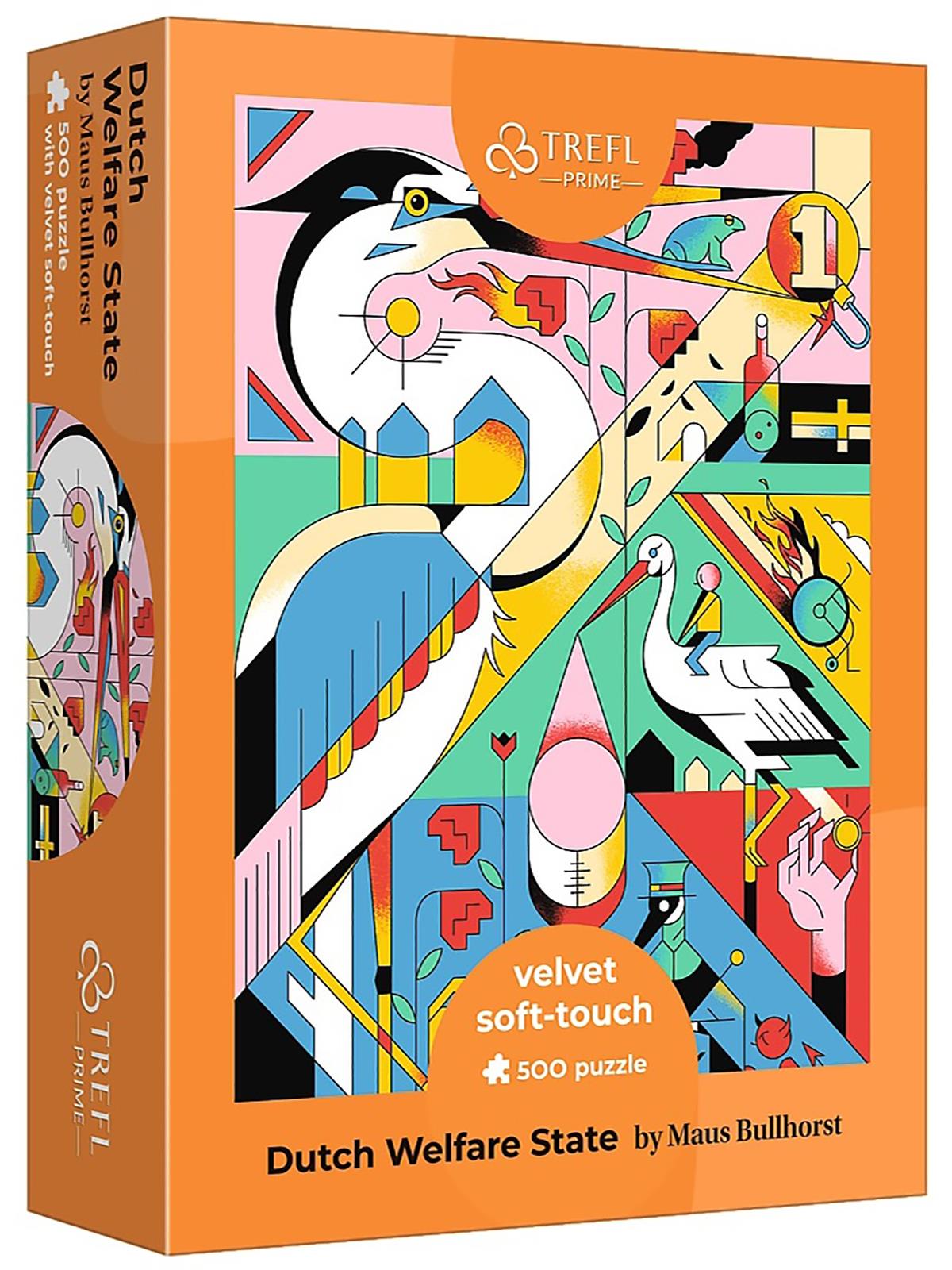 Vardem Oyuncak Trefl 500 Parça Puzzle Hollanda Refahı (34x48cm)