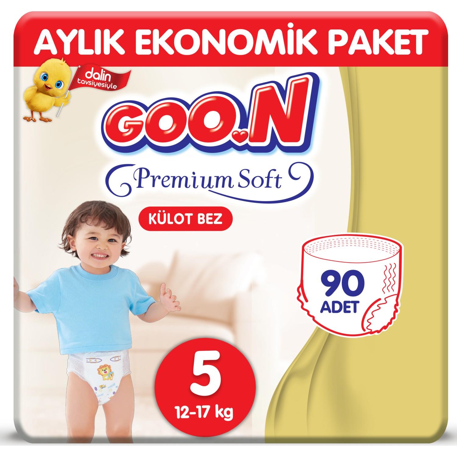 kip kullanımı kolay cesur  Goon Premium Külot İkiz Bebek Bezi 5 Beden 90 Adet Aylık Fırsat Paketi  Fiyatı 2761 5/90