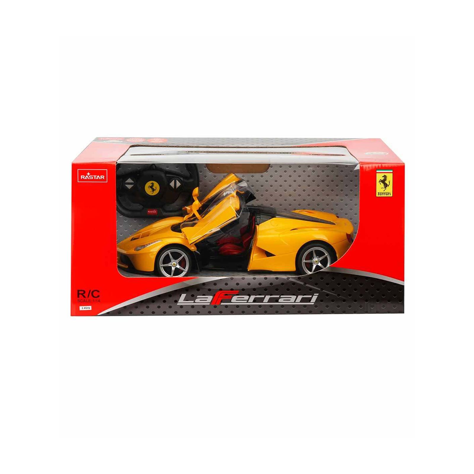 1:14 Ferrari LaFerrari Uzaktan Kumandalı Işıklı Araba - Sarı